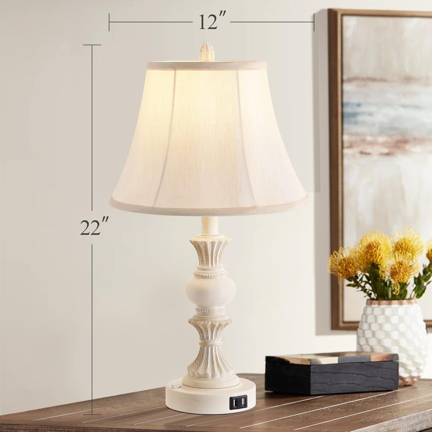 Bai Source Control-Dimmable-Bedside-Charging-Nightstand