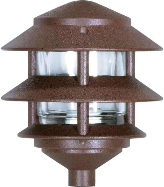 2 Louver Hood Outdoor Pathway Light