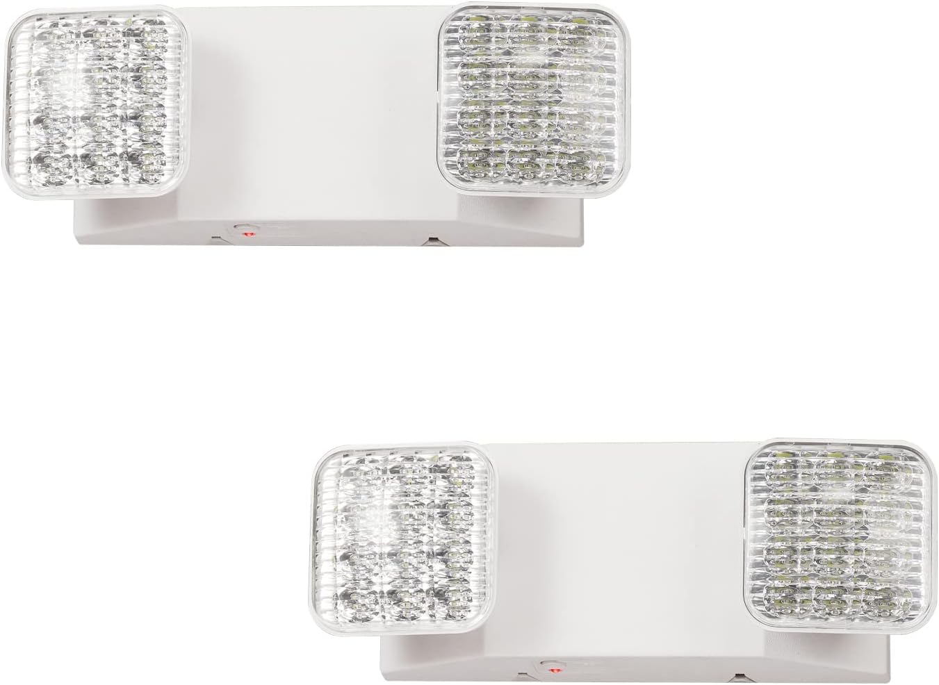 Commercial LED Emergency Lights with Battery Backup