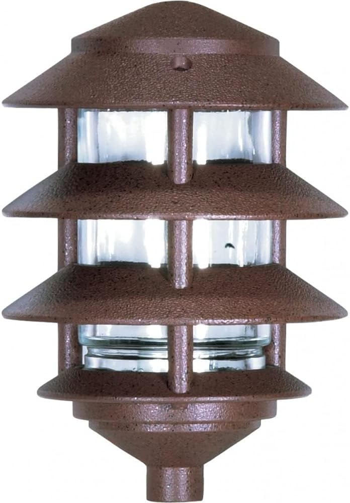 2 Louver Hood Outdoor Pathway Light