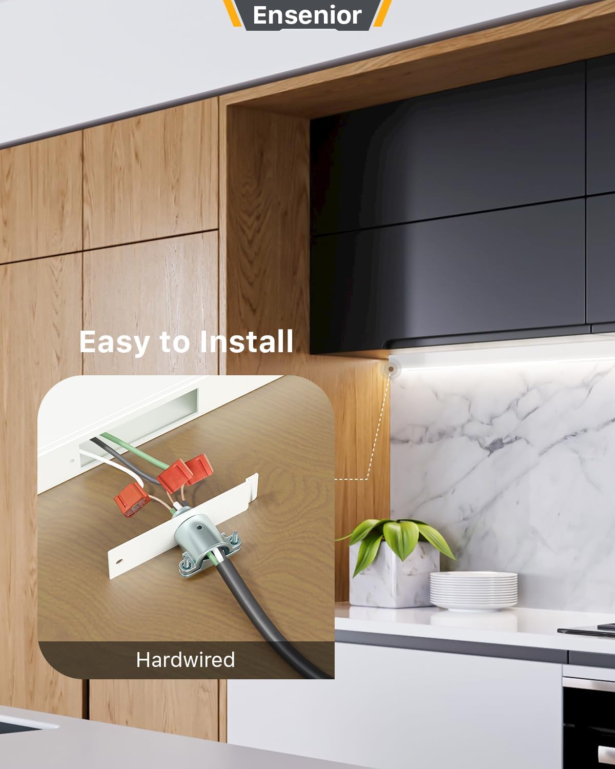 24-Inch Hardwired LED Under Cabinet Light