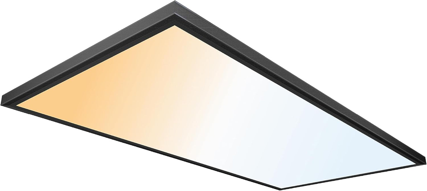 2x4 FT Surface Mount LED Panel, Dimmable & CCT Adjustable