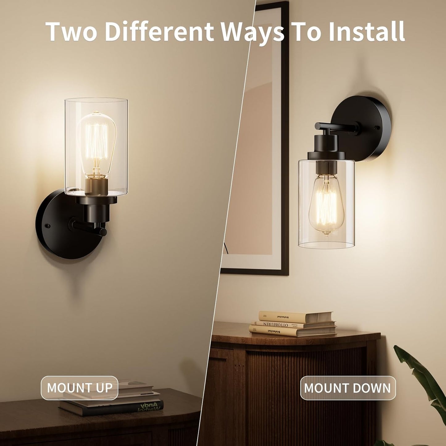 Modern Brushed Nickel Wall Sconce