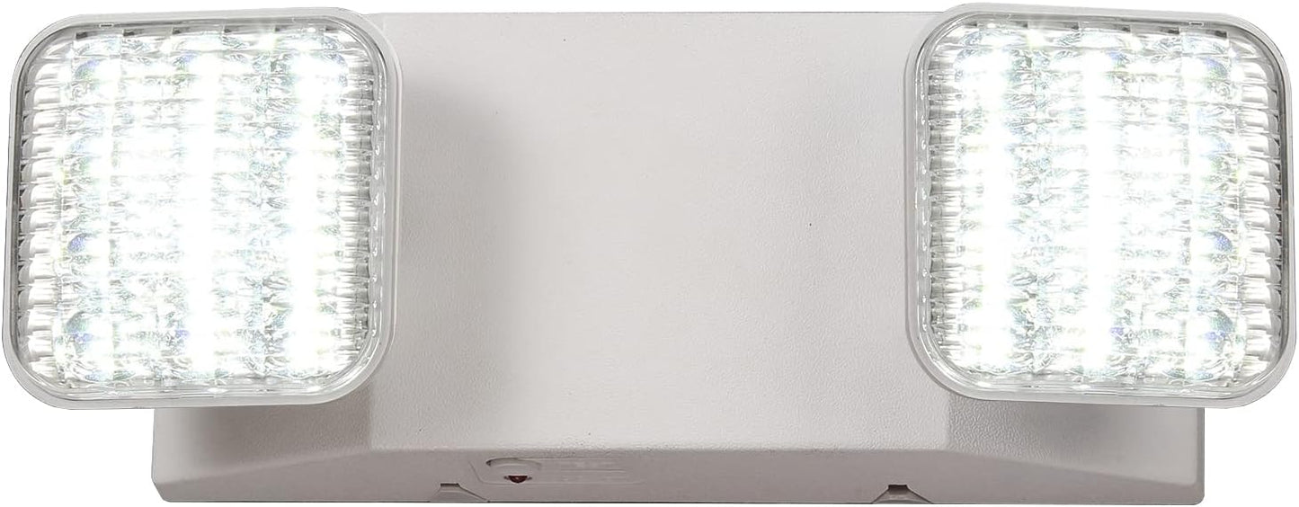 Commercial LED Emergency Lights with Battery Backup