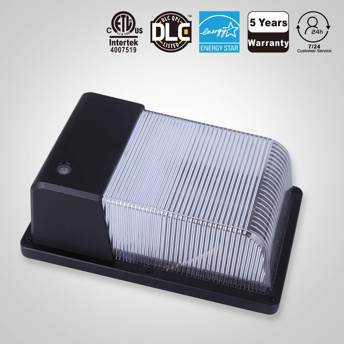 28W LED Wall Pack with Photocell
