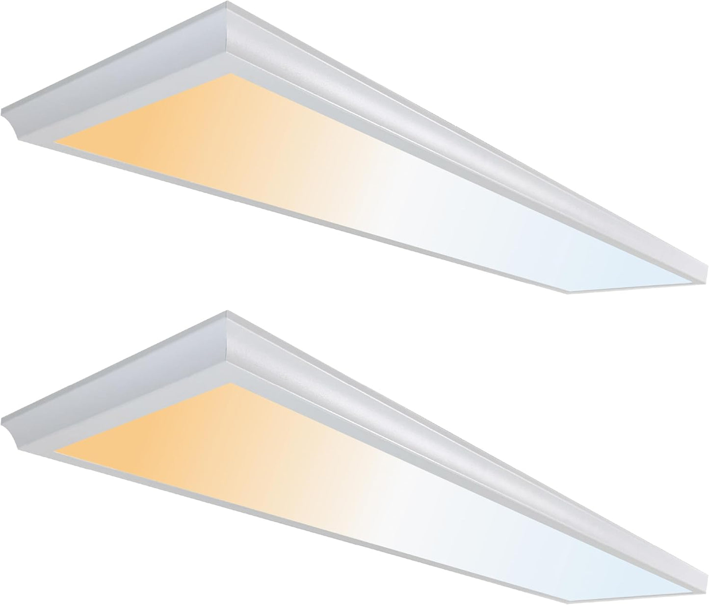 2x4 FT Surface Mount LED Panel, Dimmable & CCT Adjustable