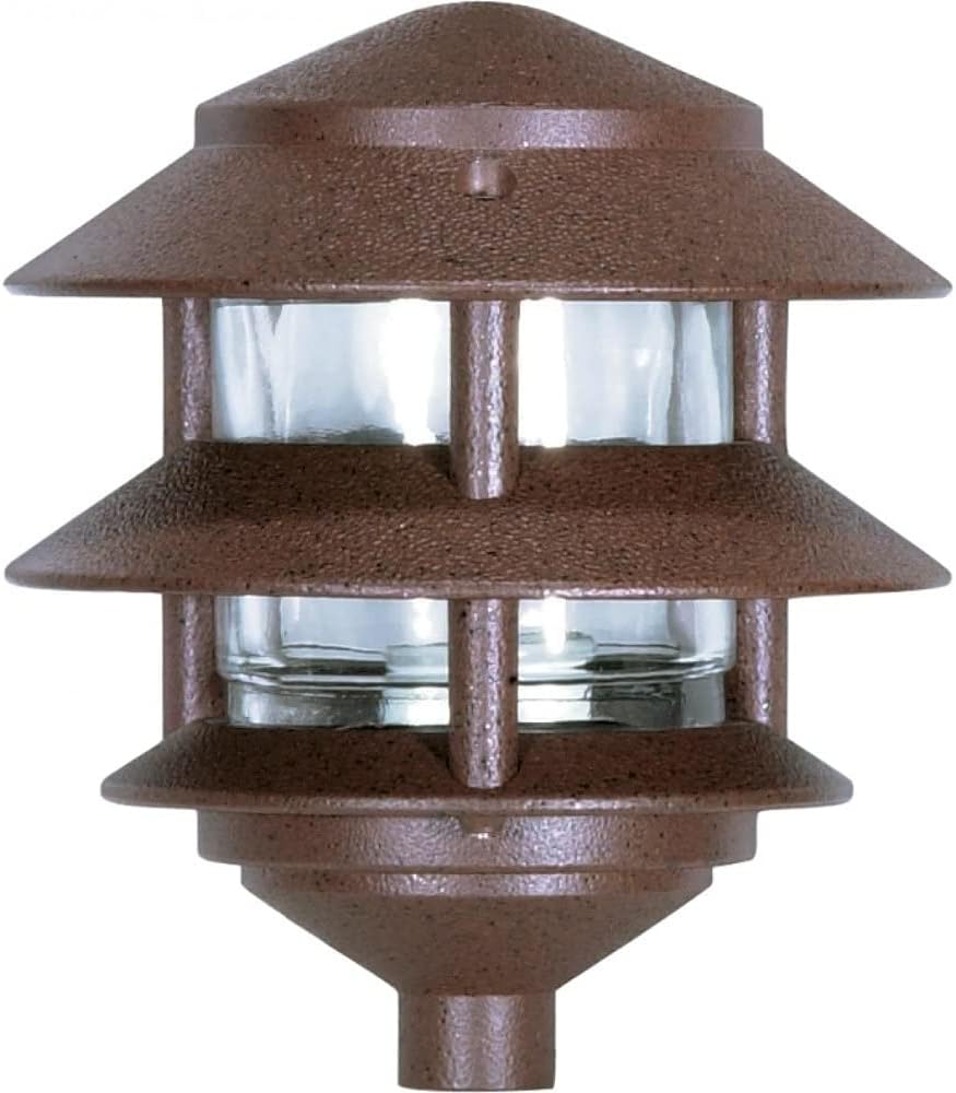 2 Louver Hood Outdoor Pathway Light