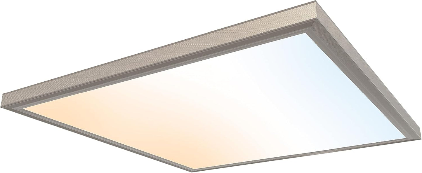 2x4 FT Surface Mount LED Panel, Dimmable & CCT Adjustable