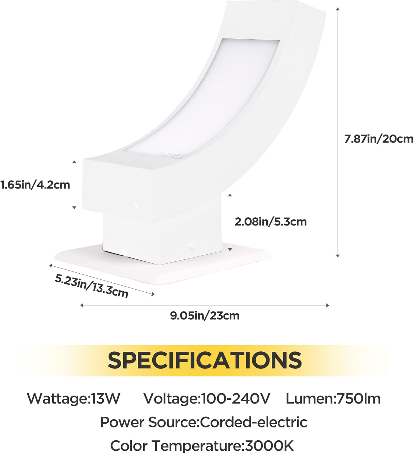 Modern LED Outdoor Wall Sconce
