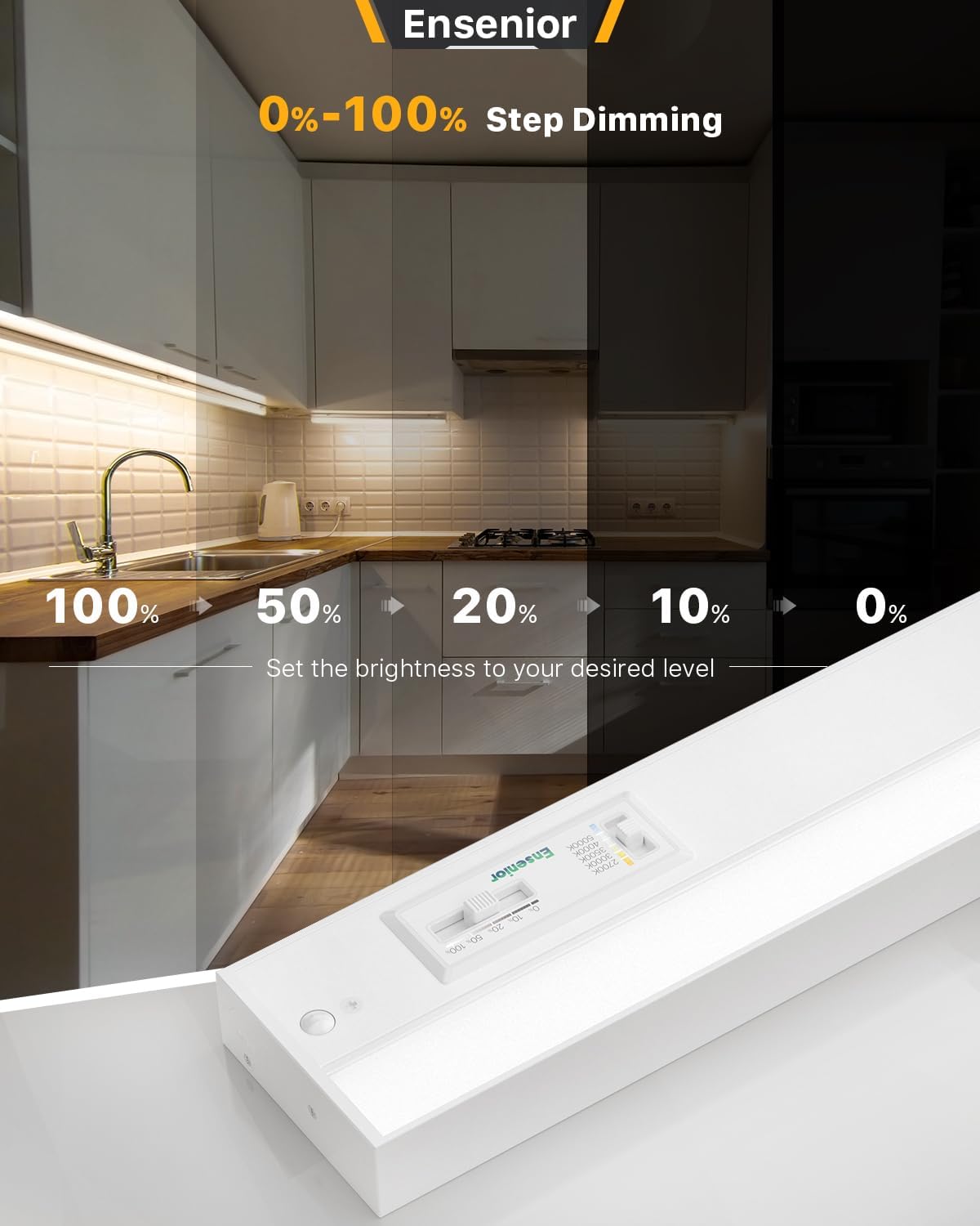 24-Inch Hardwired LED Under Cabinet Light