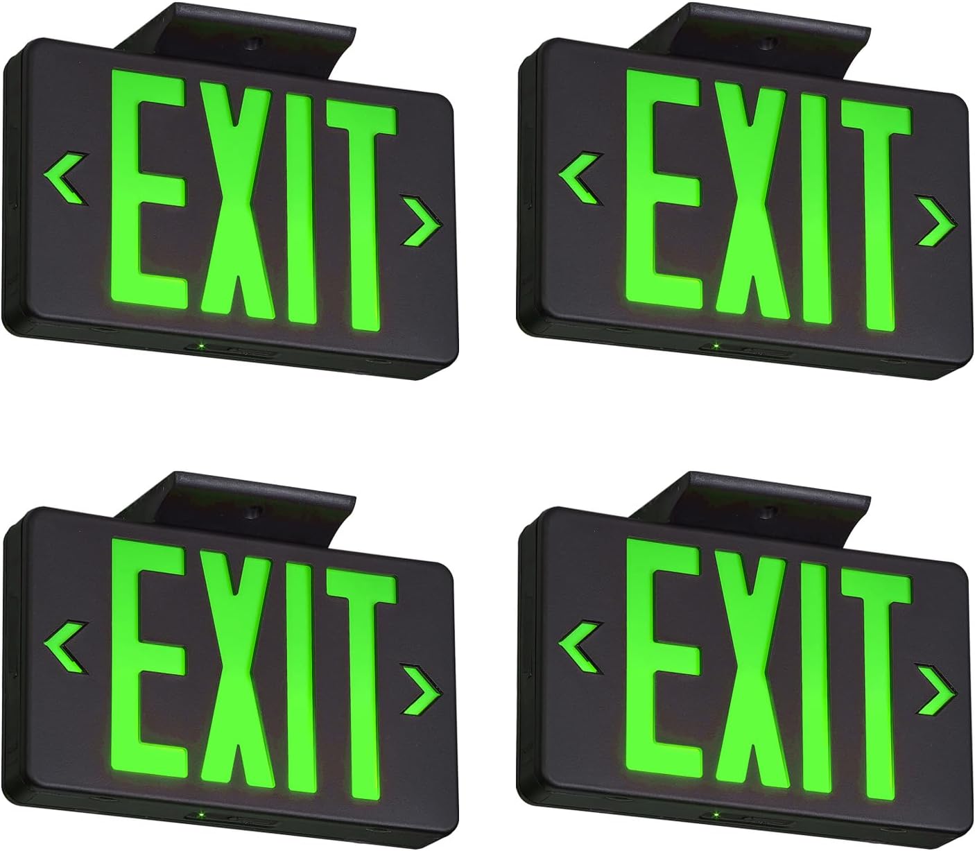 Red LED Exit Sign with Battery Backup