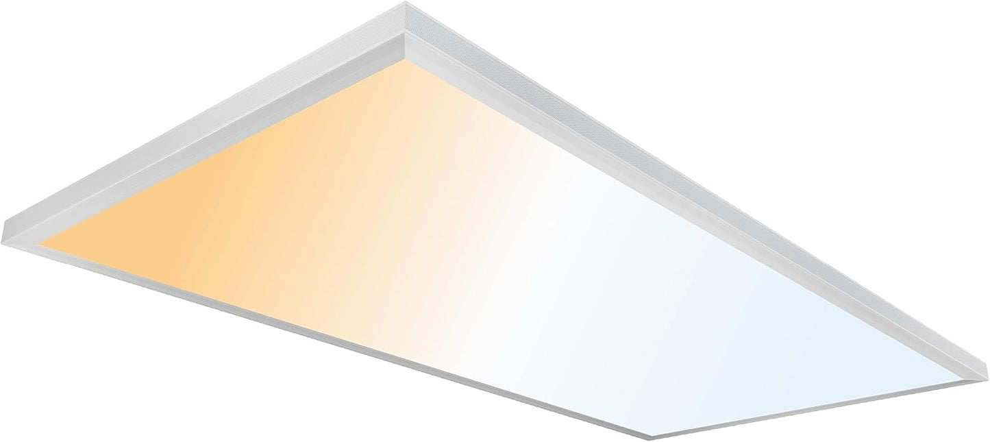 2x4 FT Surface Mount LED Panel, Dimmable & CCT Adjustable