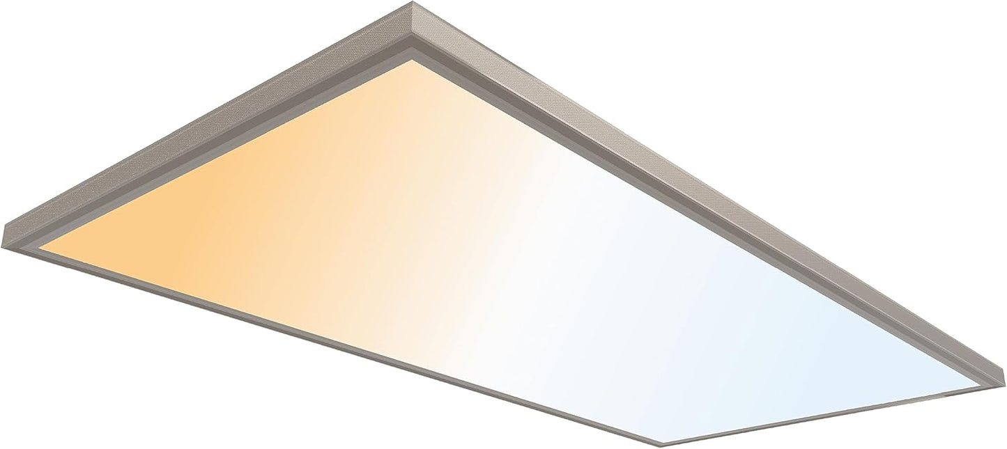 2x4 FT Surface Mount LED Panel, Dimmable & CCT Adjustable
