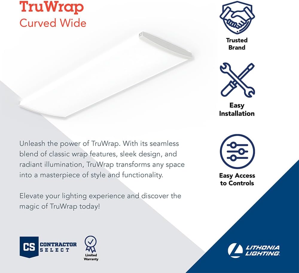 LED Ceiling Light, 4000-6000LM, Adjustable CCT