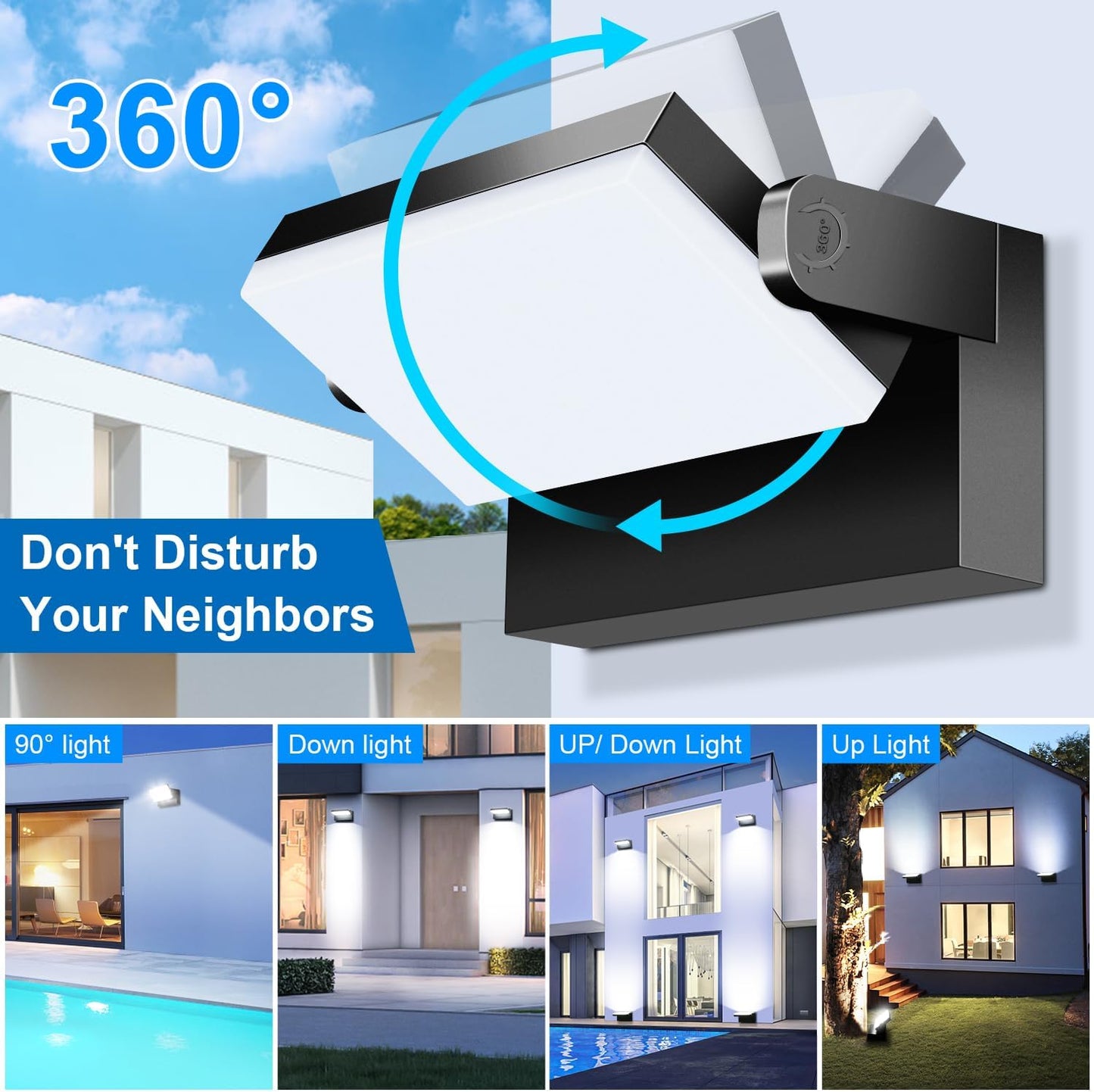 60W Adjustable LED Flood Light