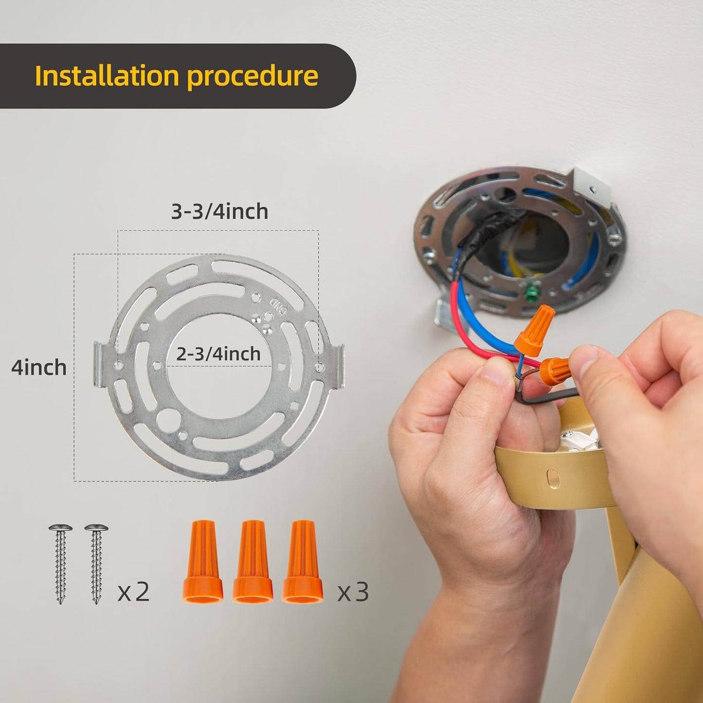 LED Adjustable Hardwired Track Light Head