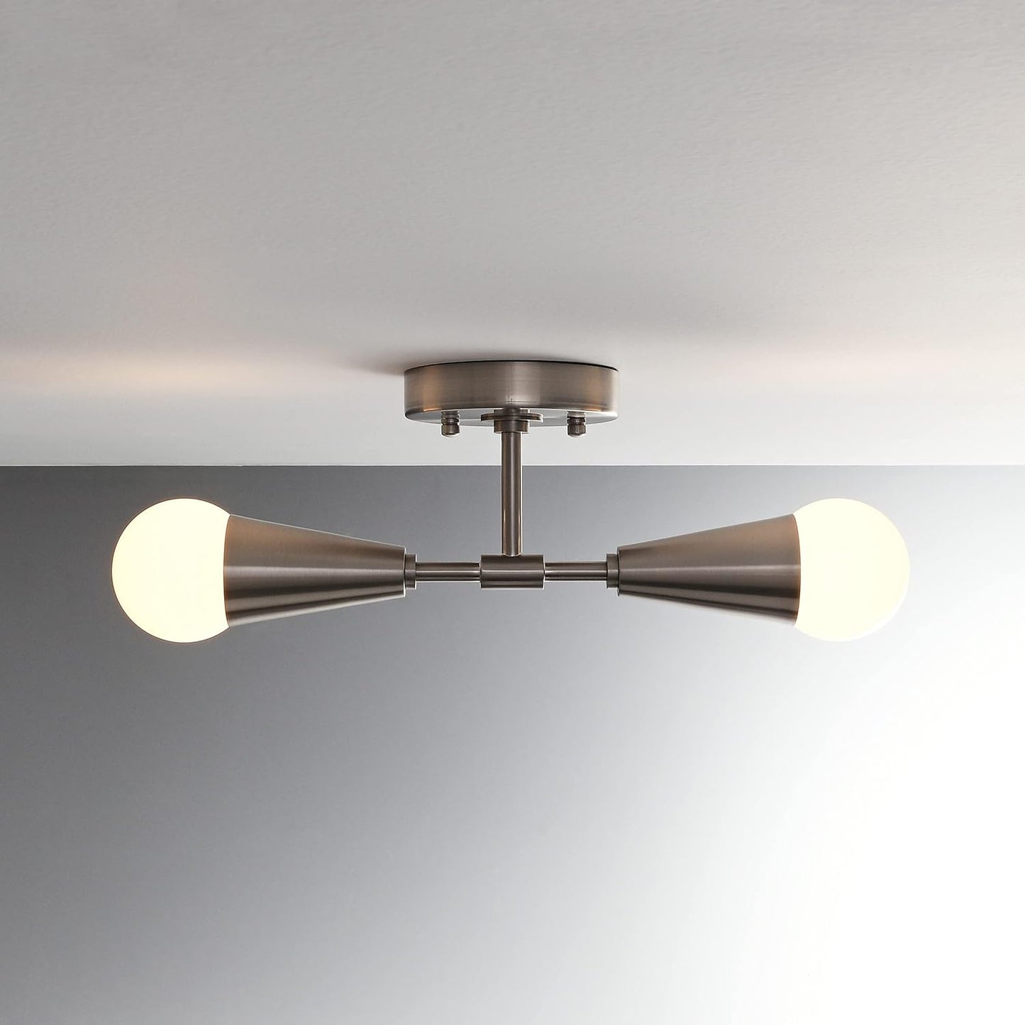 Mid-Century Modern Black Wall Sconce