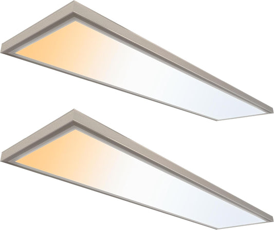 2x4 FT Surface Mount LED Panel, Dimmable & CCT Adjustable