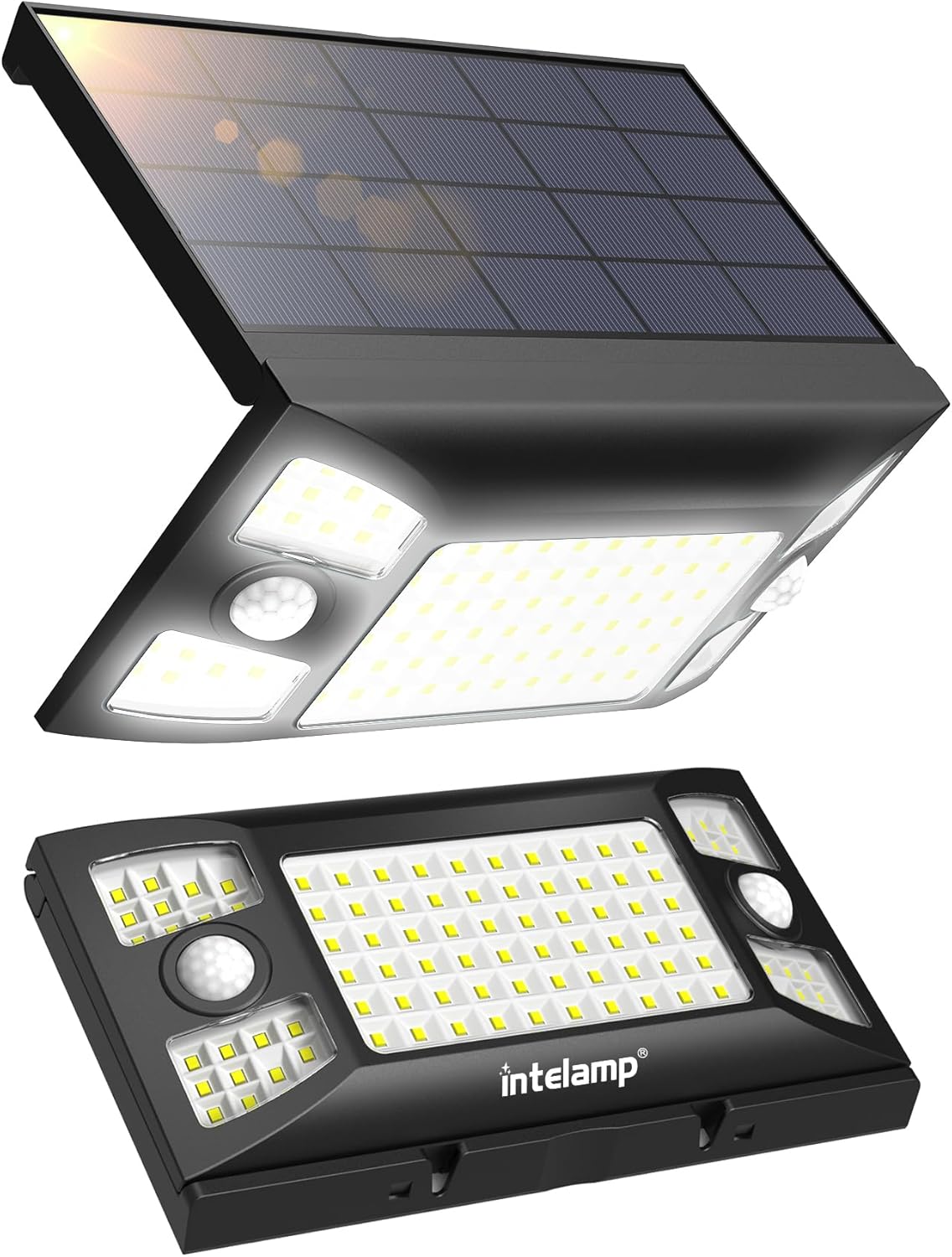 Solar-Powered Motion Security Light