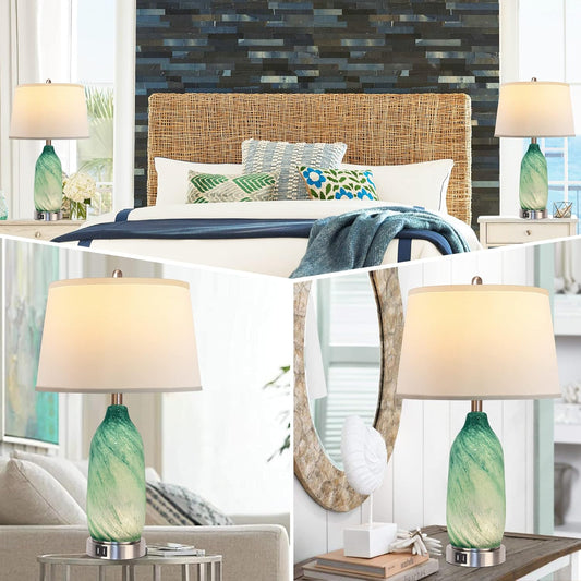 Bai Source Contemporary-Bedside-Nightlight-Coastal-Nightstand