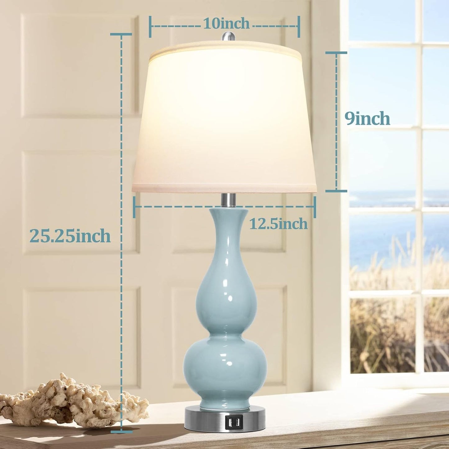 Bai Source Ceramic-Bedside-Charging-Bedroom