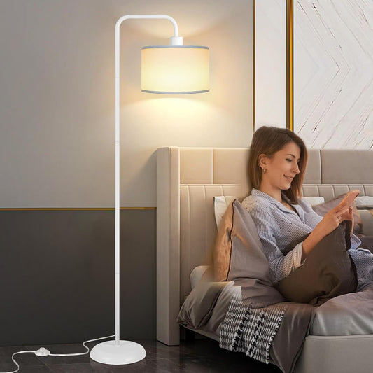 Bai Source 3 Color Temperature Floor Lamp with Foot Switch Modern Standing Lamp Tall Pole Floor
