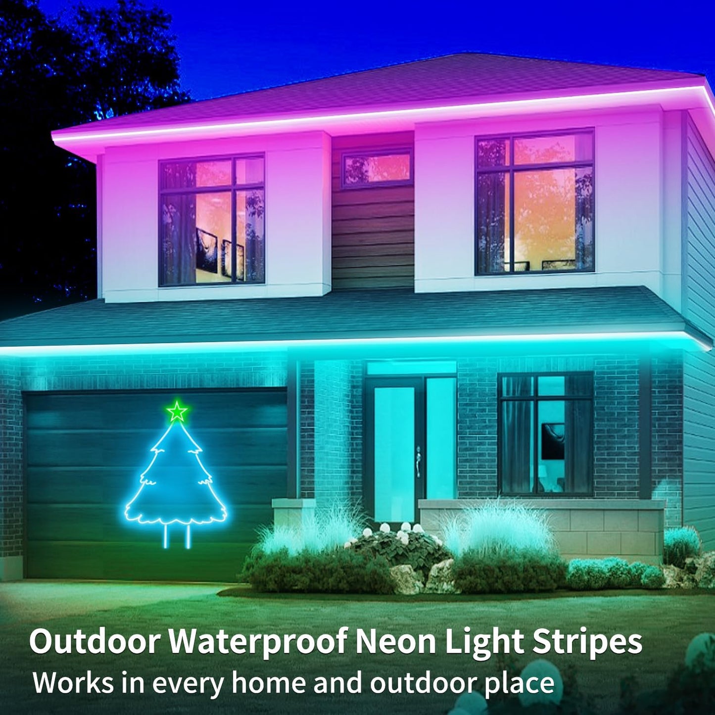 50ft RGB Waterproof Neon Lights