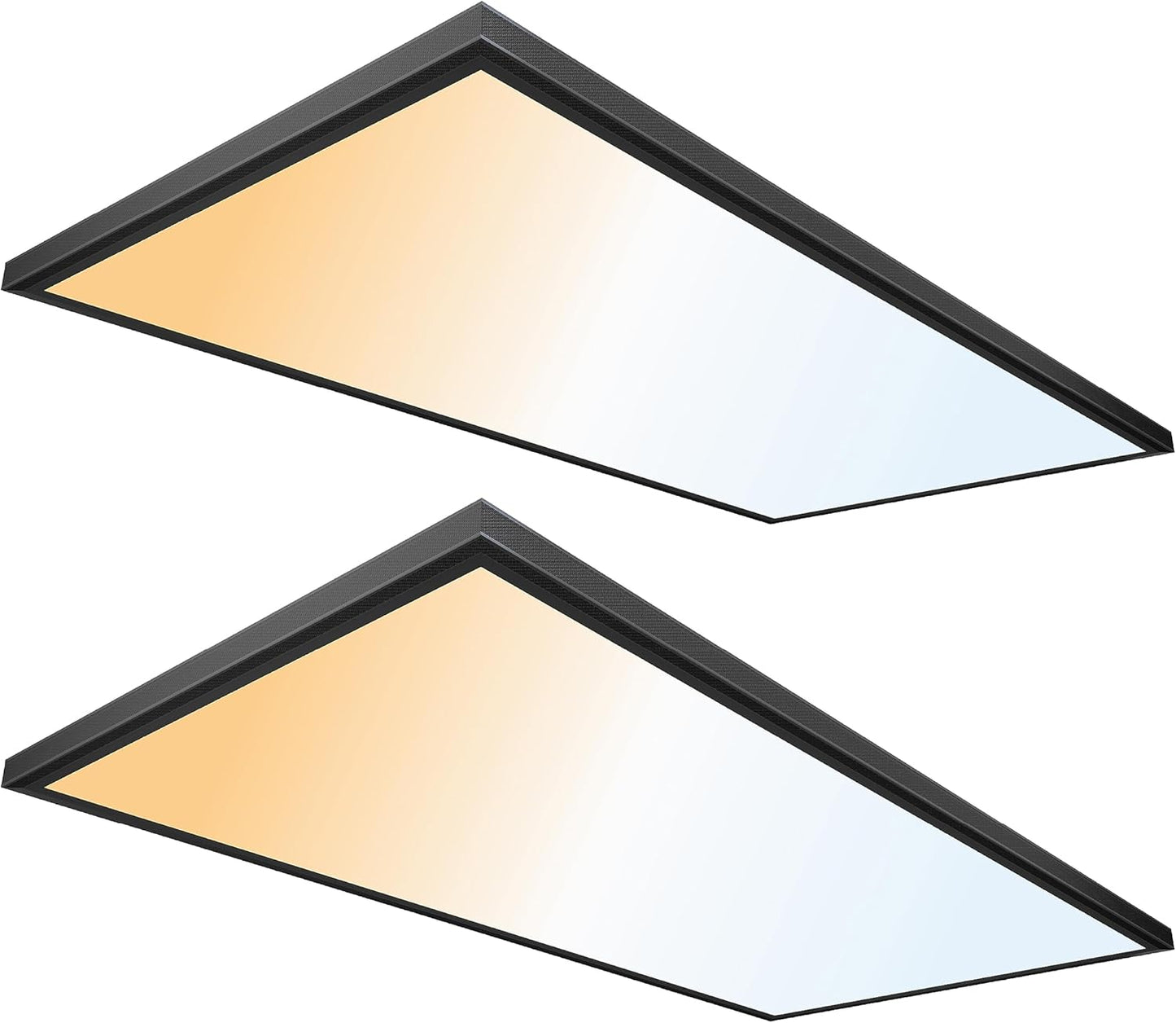 2x4 FT Surface Mount LED Panel, Dimmable & CCT Adjustable