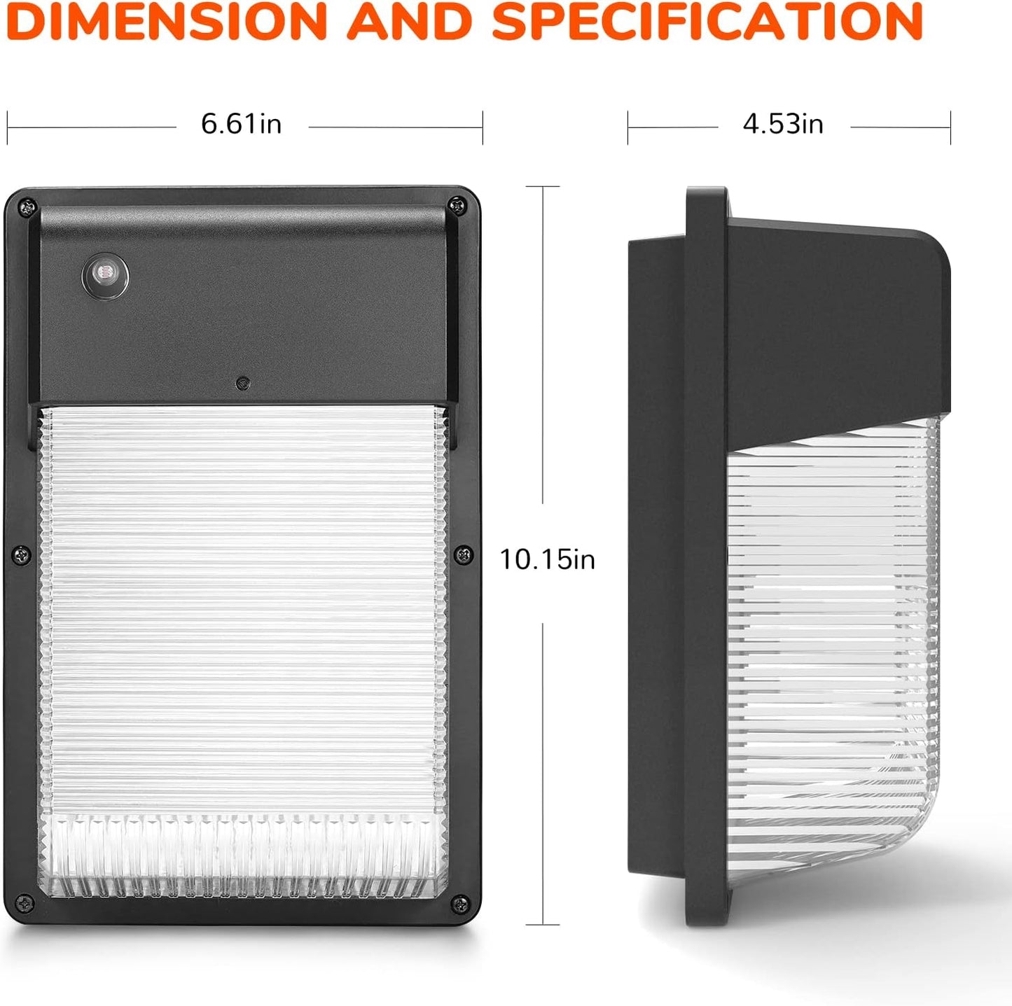28W LED Wall Pack with Photocell