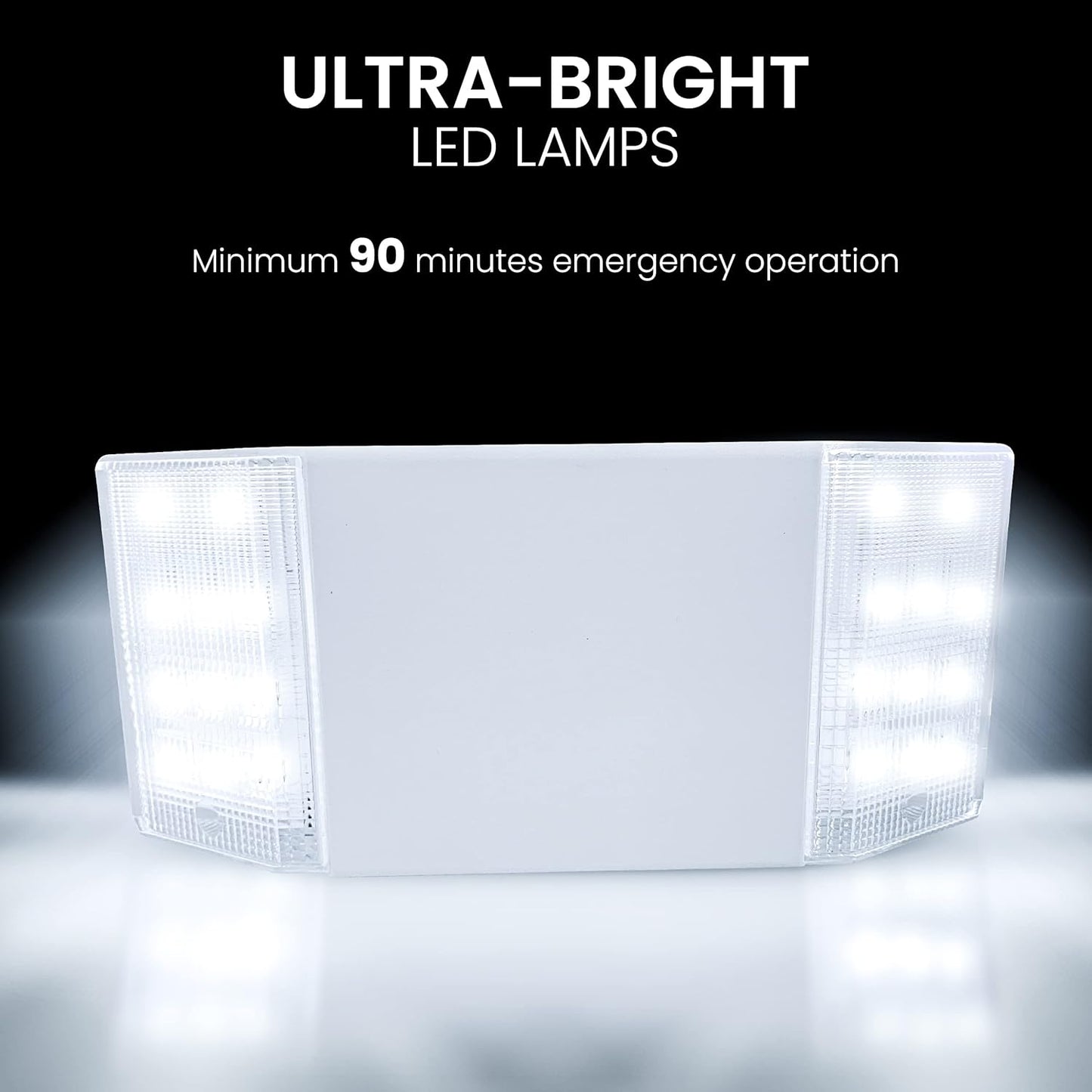 2-Pack LED Emergency Exit Lights