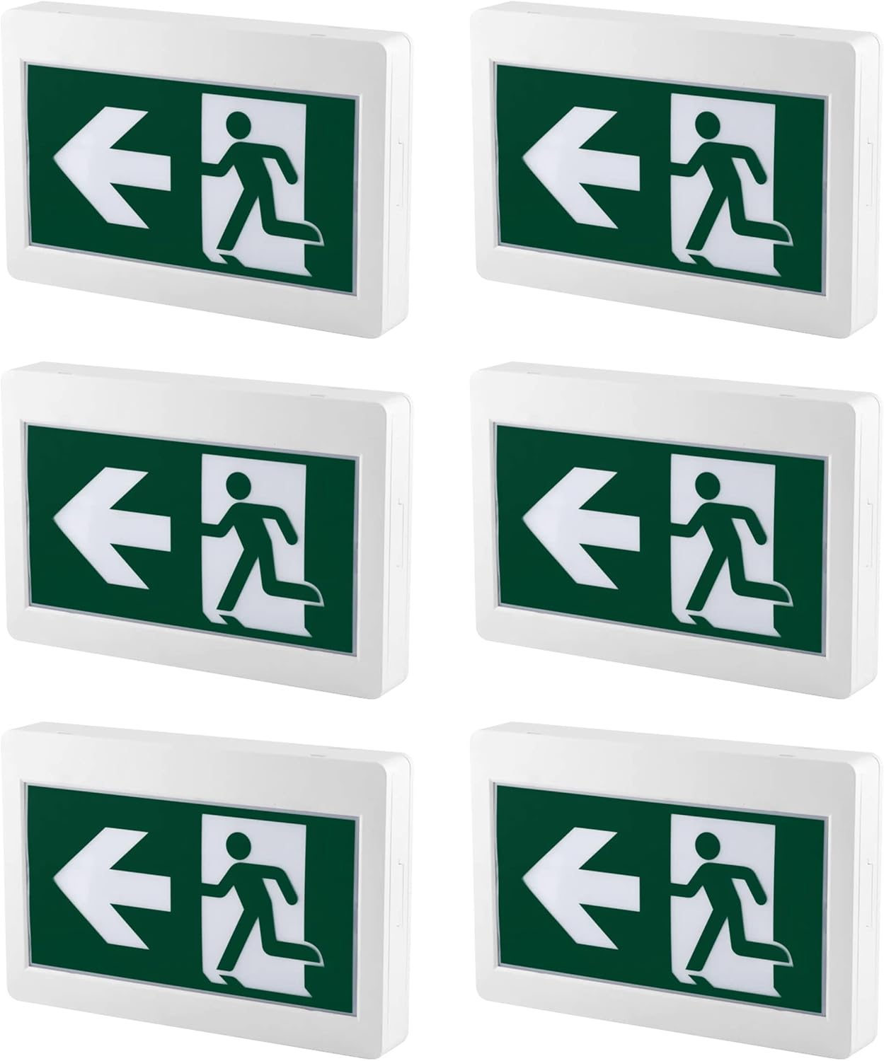 2-Pack LED Emergency Exit Lights