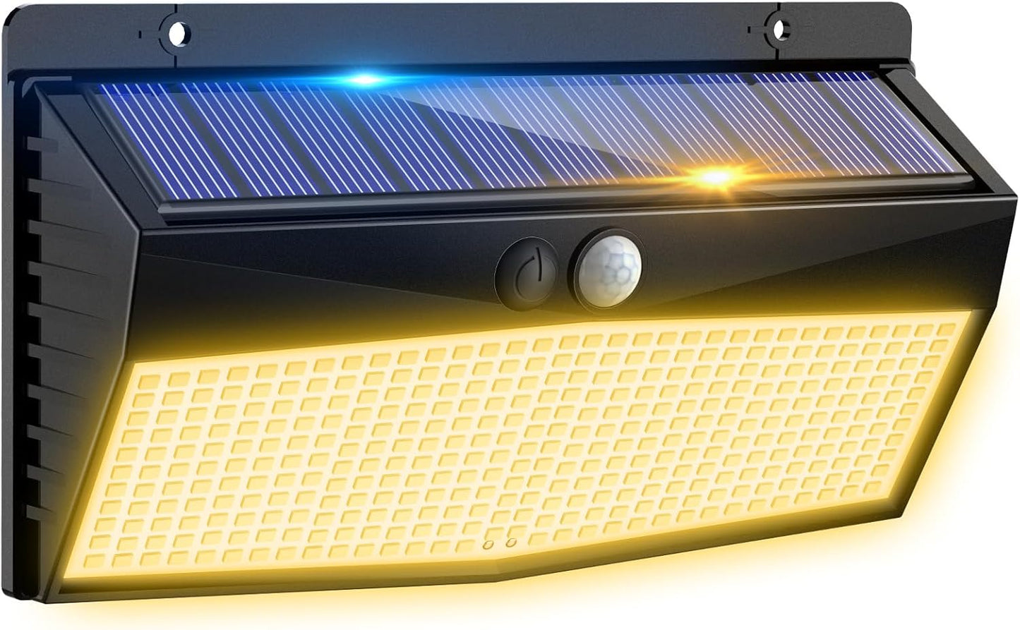 Solar Motion Sensor Fence Light