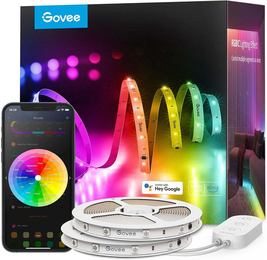 100ft RGBIC Smart LED Strip Lights