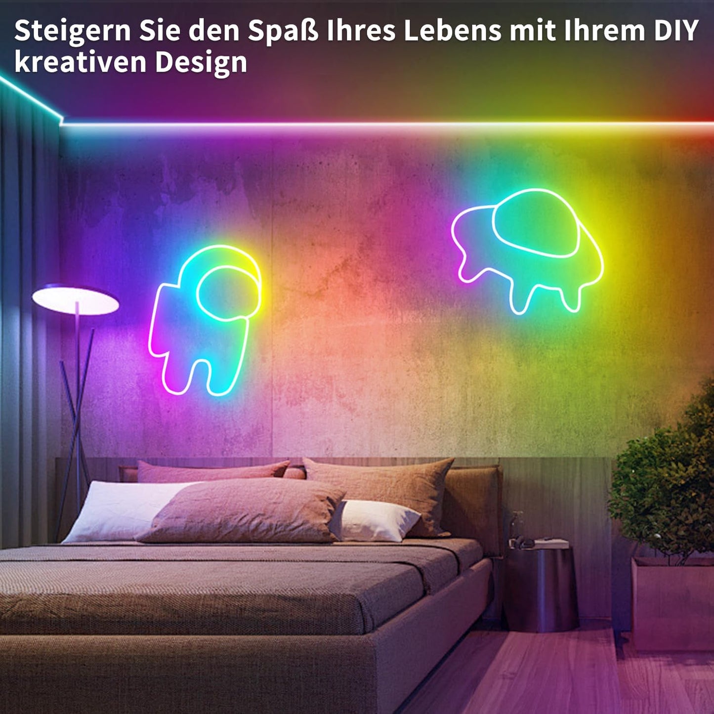 50ft RGB Waterproof Neon Lights