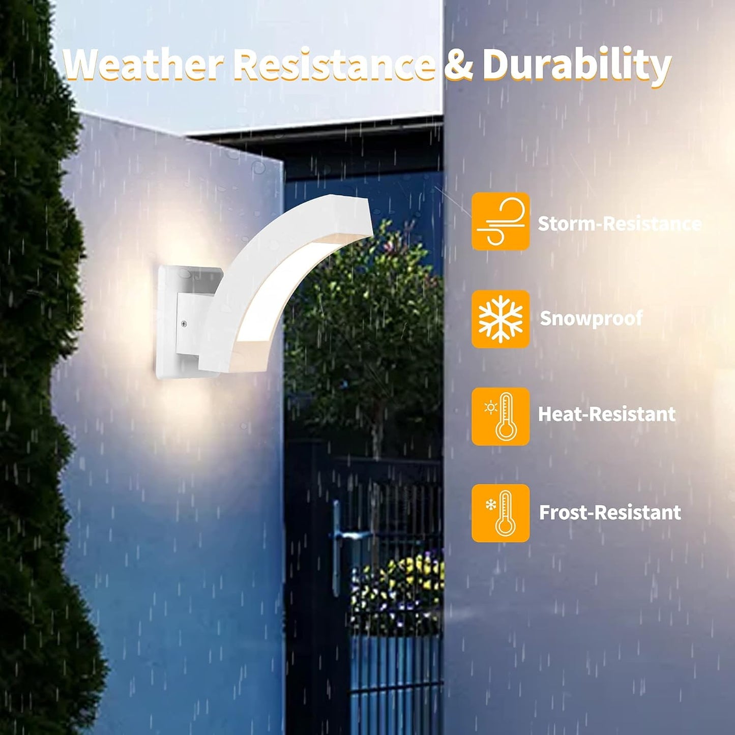 Modern LED Outdoor Wall Sconce