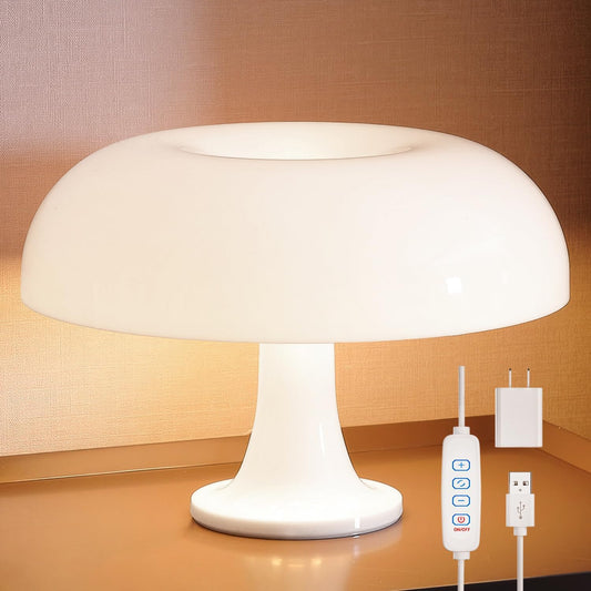 Dimmable Retro Mushroom Table Lamp