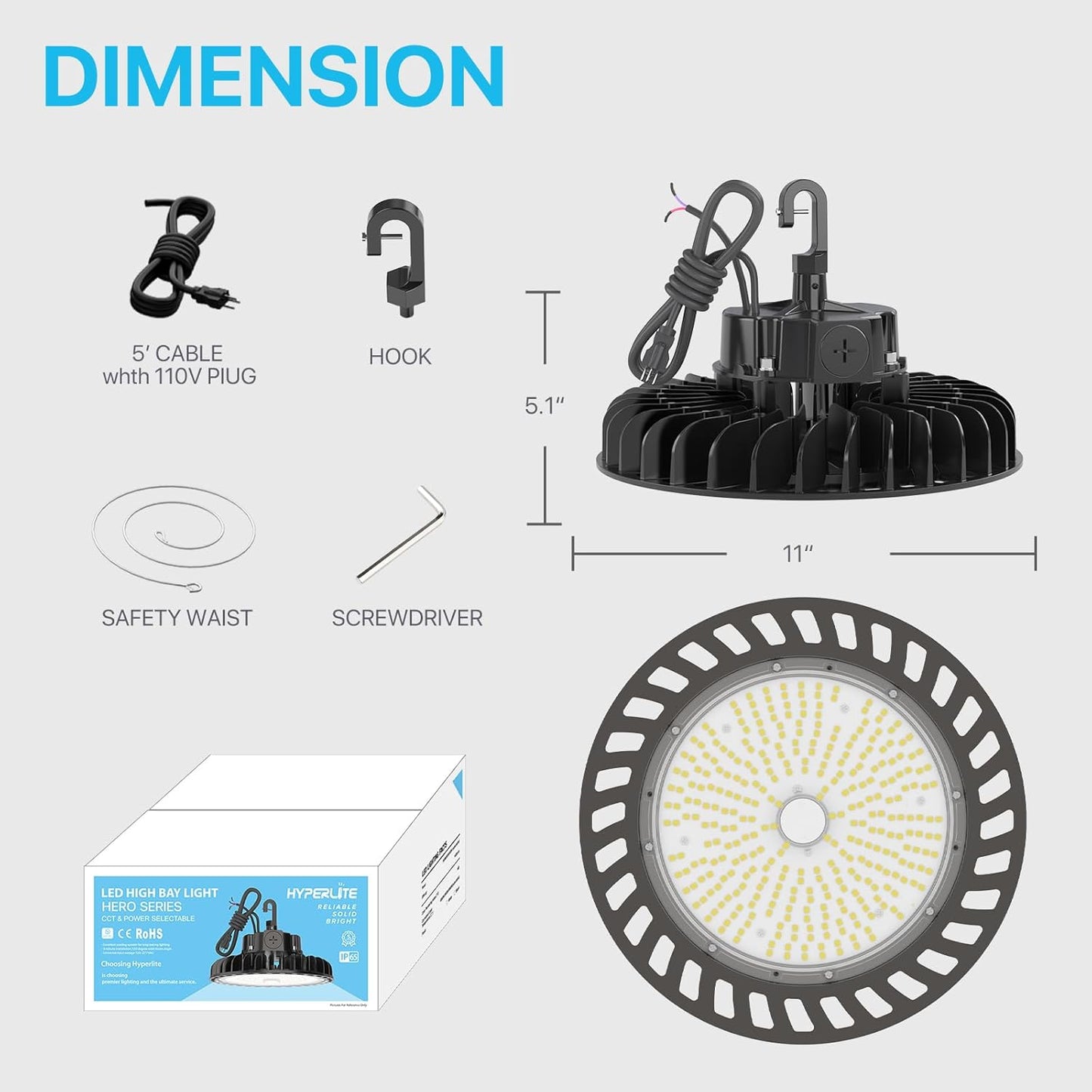 150W UFO LED High Bay Light