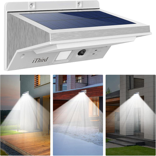 Solar Stainless Steel Motion Light