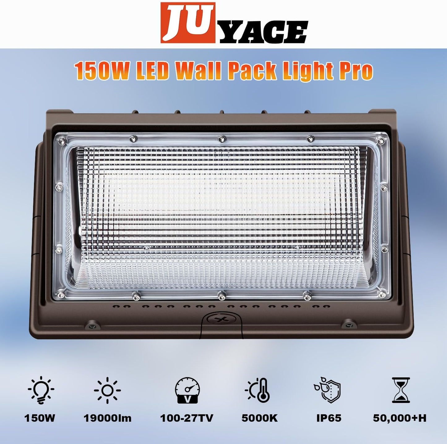 150W LED Wall Pack Security Light