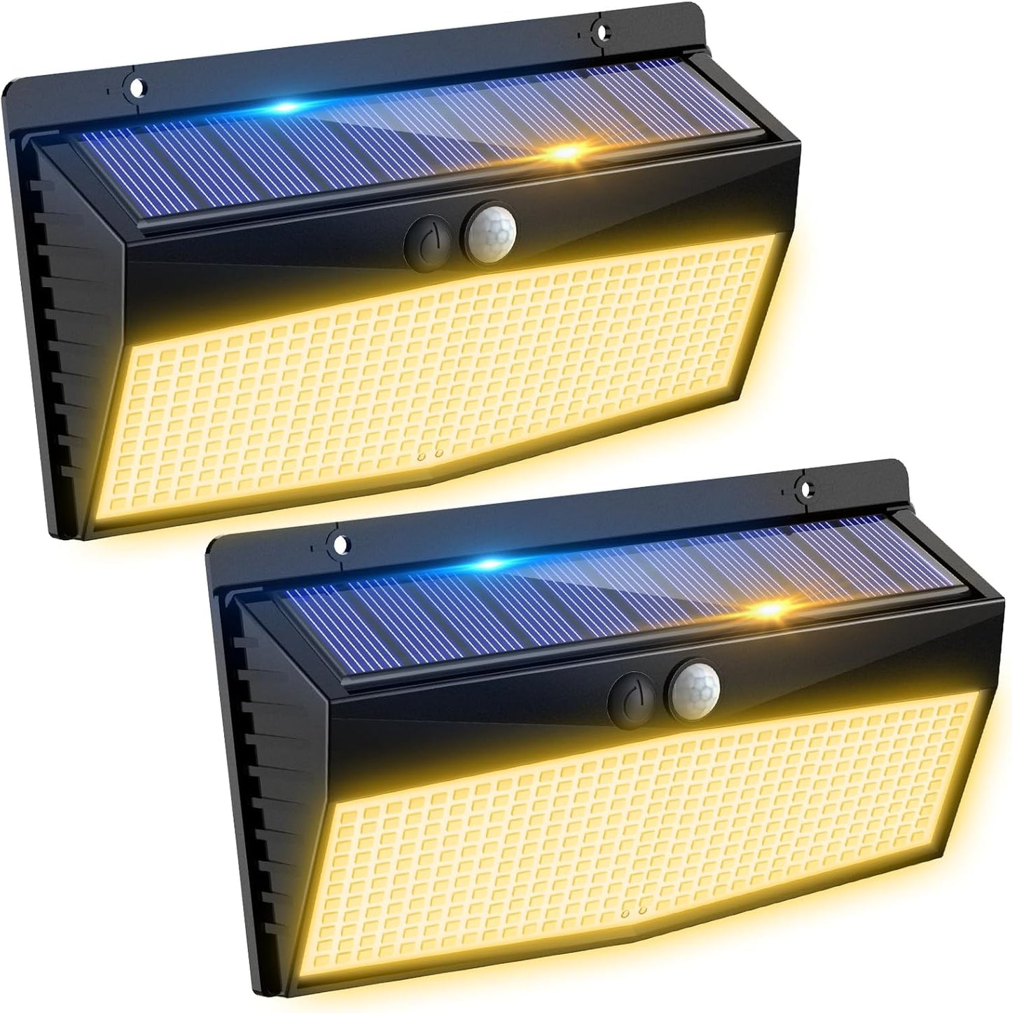 Solar Motion Sensor Fence Light