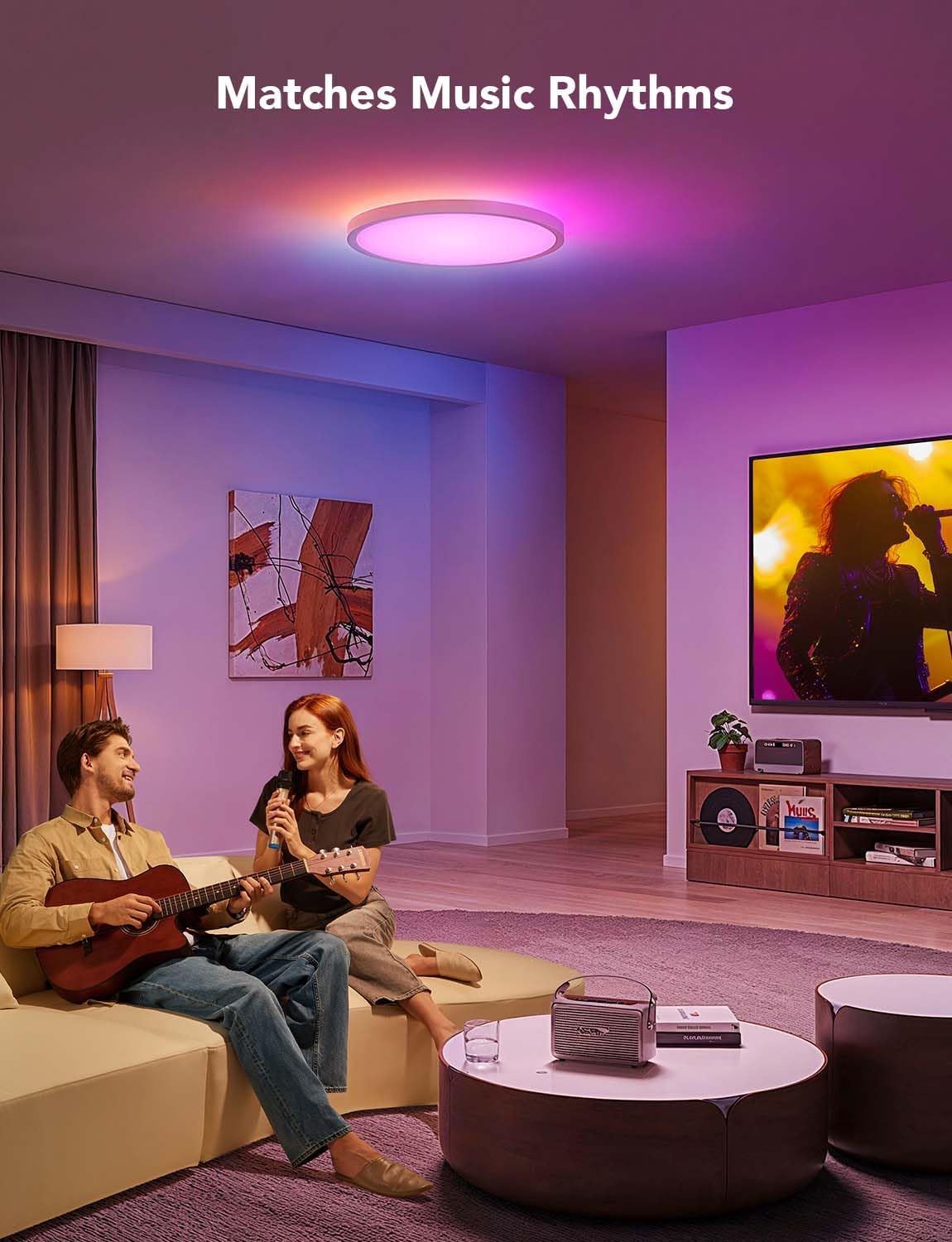 Smart RGBIC LED Ceiling Light