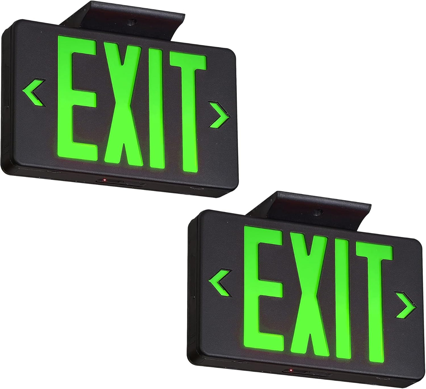 Red LED Exit Sign with Battery Backup