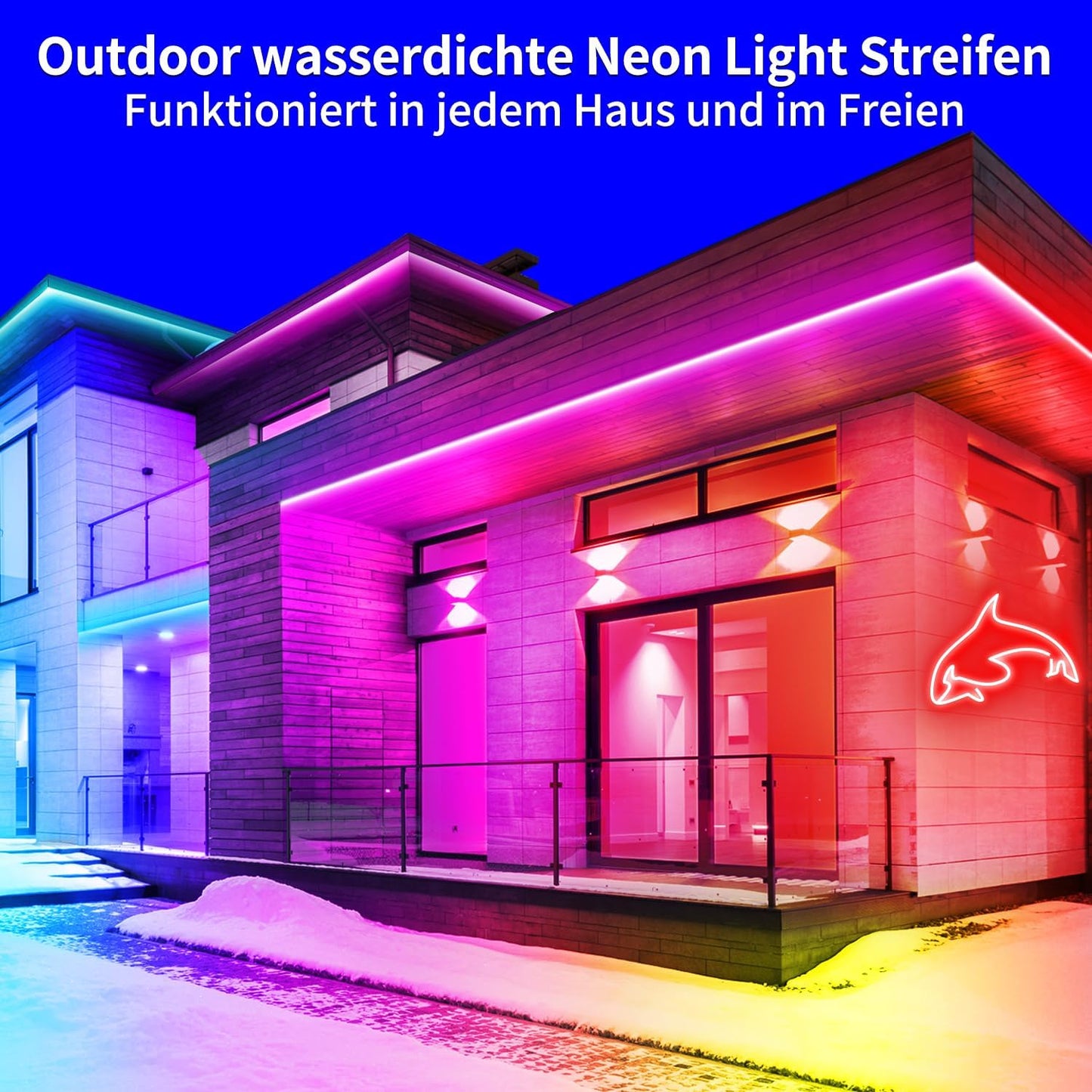 50ft RGB Waterproof Neon Lights