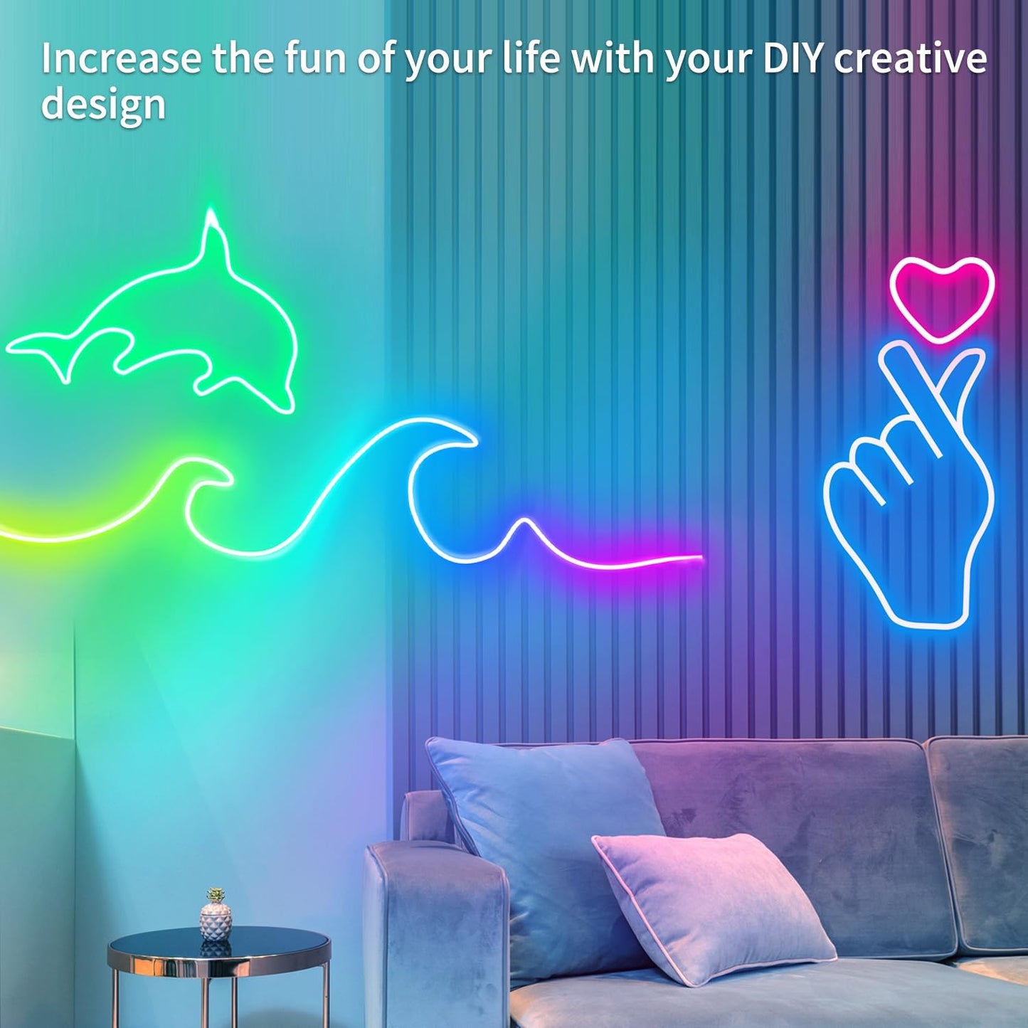 50ft RGB Waterproof Neon Lights
