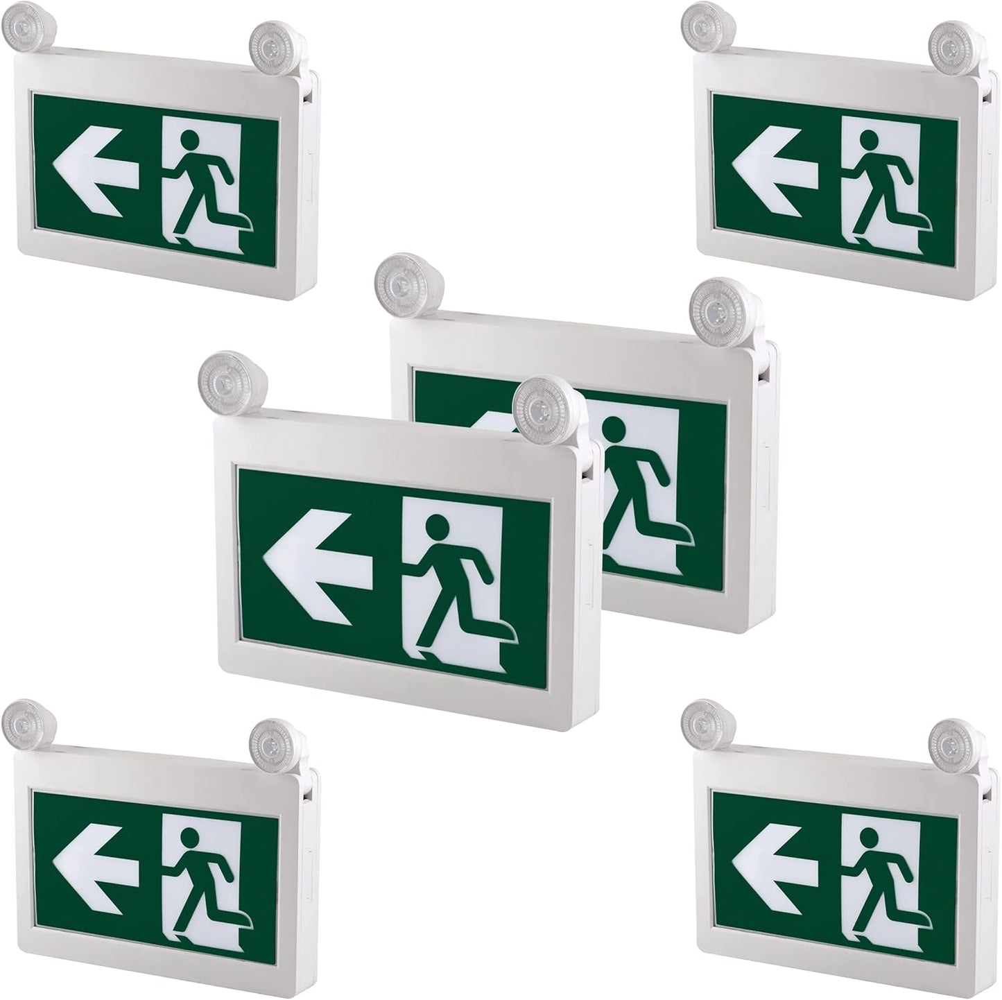 2-Pack LED Emergency Exit Lights