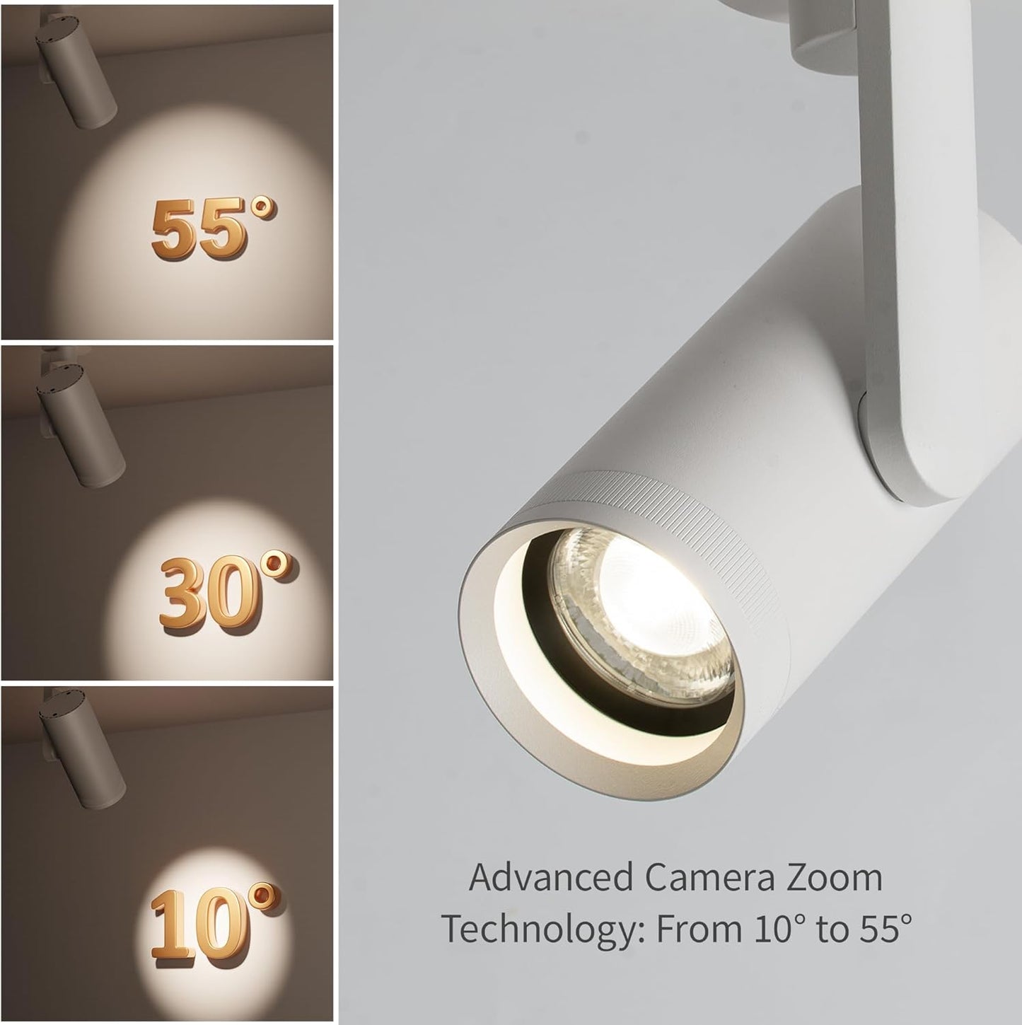 Zoomable Dimmable LED Ceiling Spotlight
