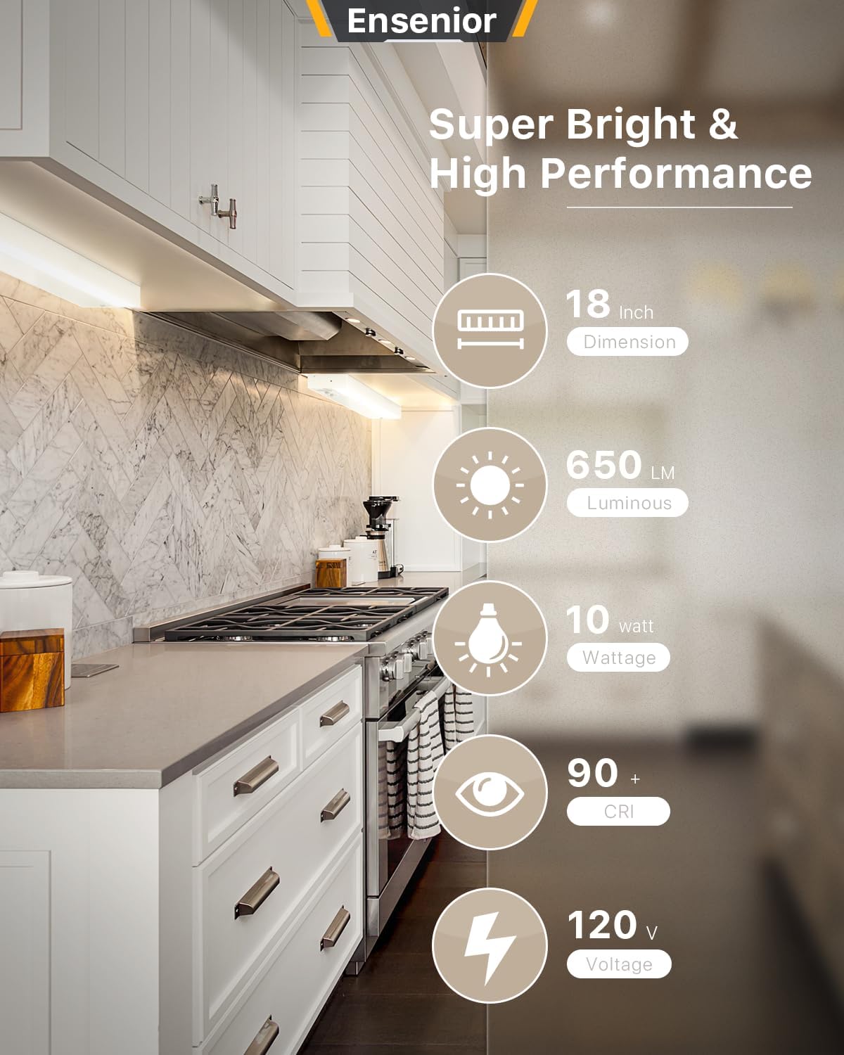 24-Inch Hardwired LED Under Cabinet Light