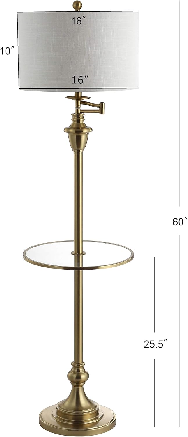 Brass LED Side Table Lamp