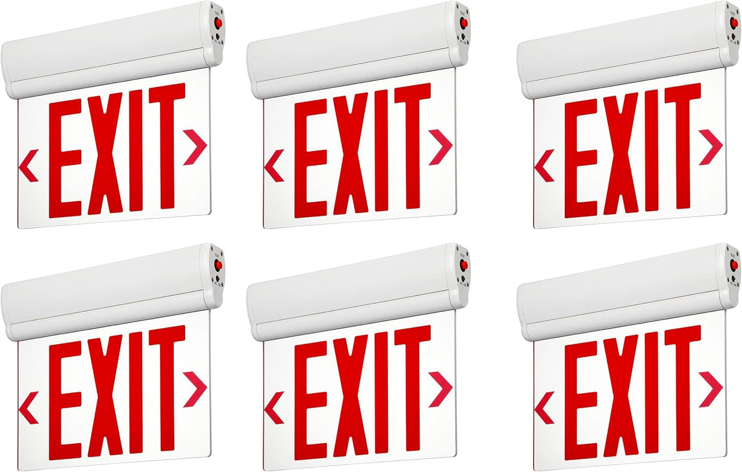 2-Pack LED Emergency Exit Lights