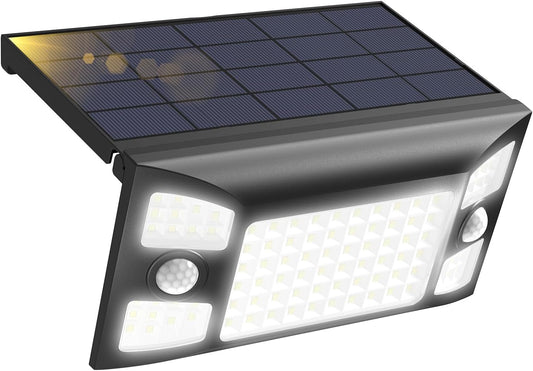 Solar-Powered Motion Security Light